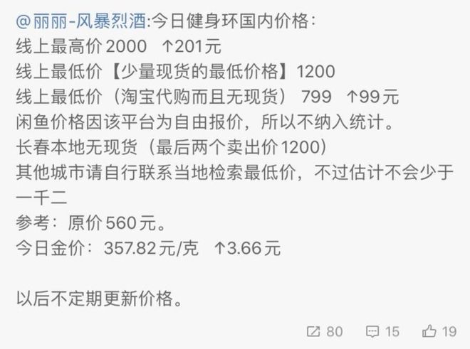 6686体育官网2000 块钱的健身环是更香吗？(图1)